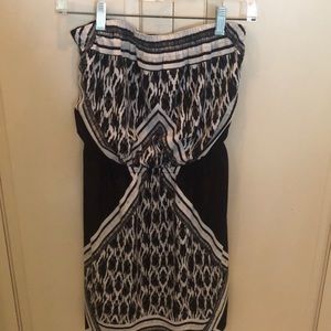 Express Strapless Sun Dress